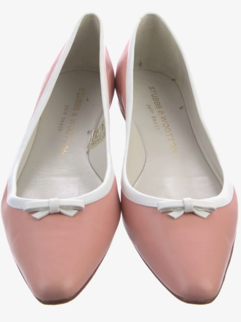 Stubbs & Wootton Leather Ballet Flats